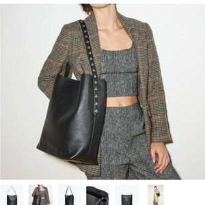 Freda Salvador Cala Studded Tote Black